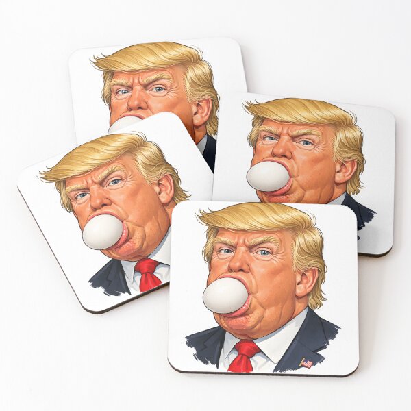 Aperçu de l'œuvre Donald Trump Bouche d'œuf créée et vendue par memorylapsecafe.
