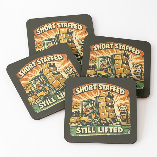 Item preview, Short Staffed Still Lifted designed and sold by RetroNibylander.