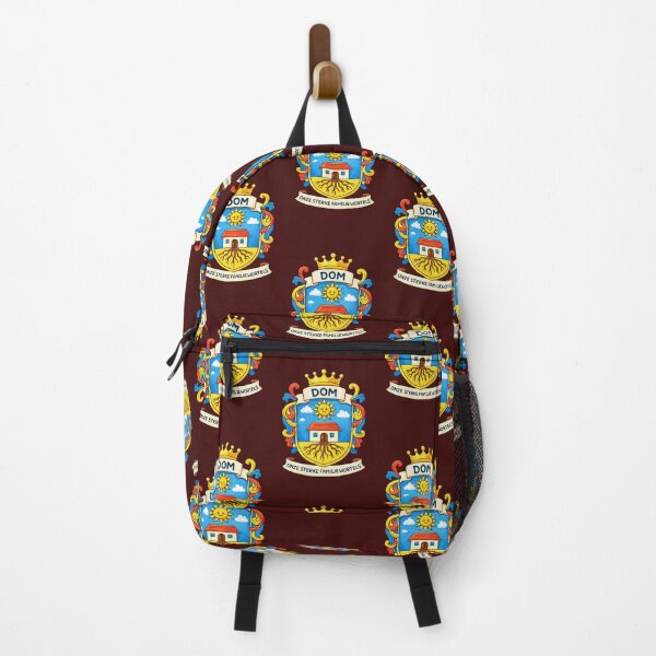 Item preview, Rugzak met kindertekening familiewapen Dom designed and sold by Familie Dom.