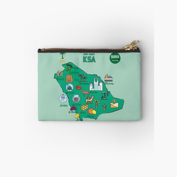 Item preview, Explore KSA, Illustrated Cultural Map designed and sold by mashmosh.