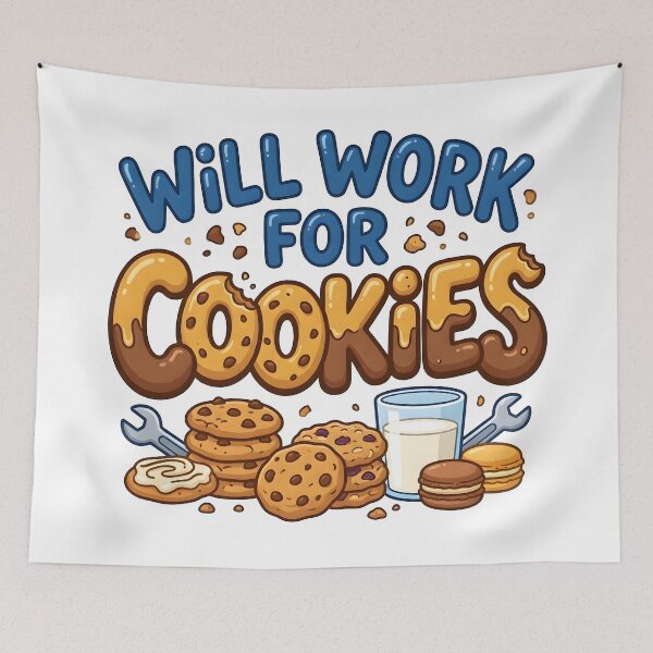 Item preview, milk cookies, biscoff, chocolate cookies, cream cookies designed and sold by TrueArtVibes.