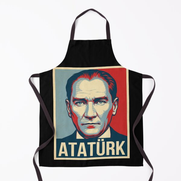 Item preview, Mustafa Kemal Atatürk Hope Style Retro Poster Art designed and sold by DamianRoy88.