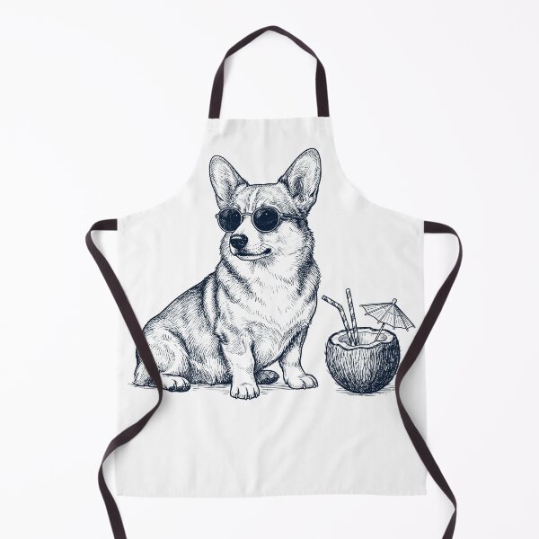 Item preview, Corgi Vacation Dog Lover Gift designed and sold by DoodleTortle.