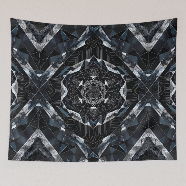 Item preview, Webbed Core Descent: Geometric Labyrinth designed and sold by mxztar.