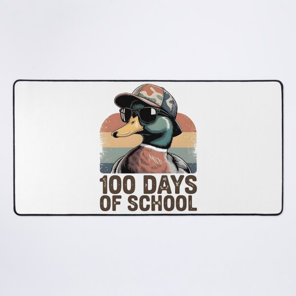 Item preview, Ducked' 100 Days of School designed and sold by Michaellan.