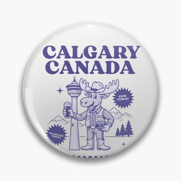 Item preview, Calgary Canada Moose Cowbody Tower designed and sold by HowToCanadian.