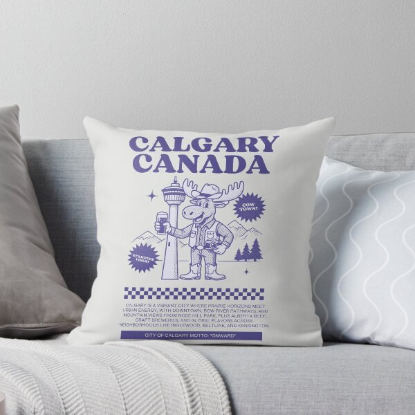 Item preview, Calgary Canada Moose Cowbody Tower designed and sold by HowToCanadian.