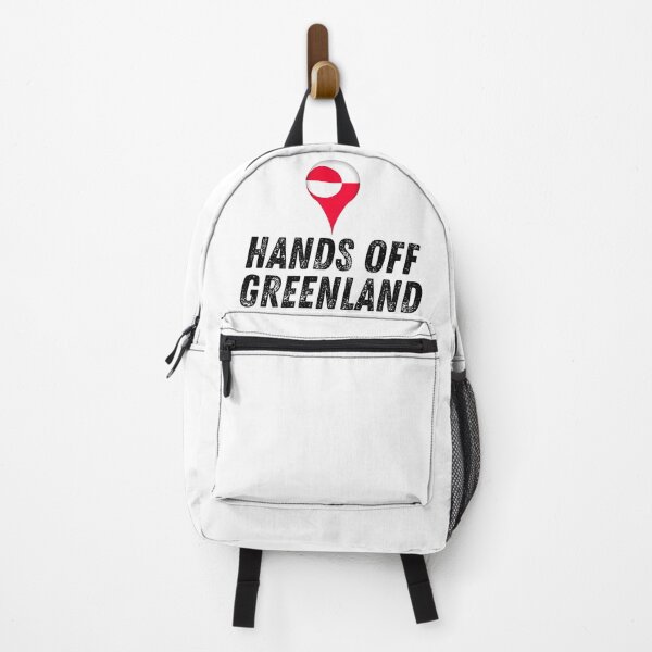 Item preview, Hands Off Greenland – Political Protest Slogan Tee designed and sold by Teetreasure2.