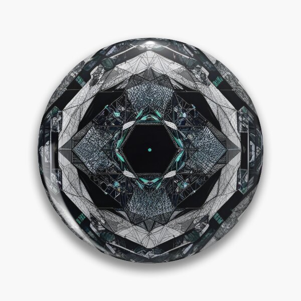 Item preview, Hexagonal Void Descent: Geometric Shards designed and sold by mxztar.