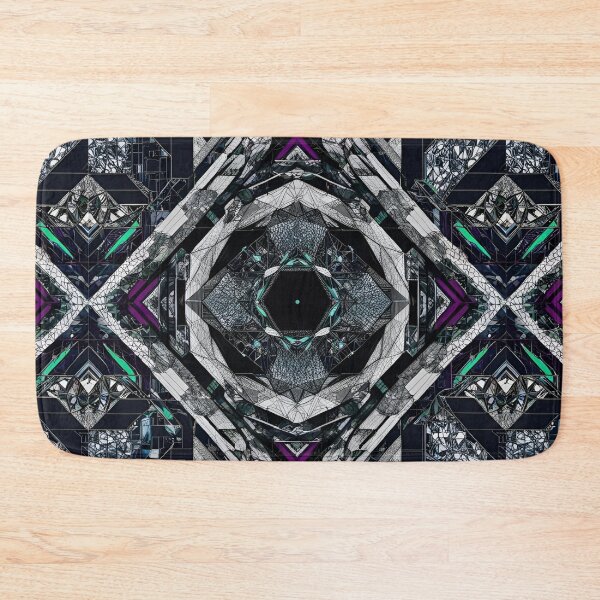 Item preview, Hexagonal Void Descent: Geometric Shards designed and sold by mxztar.