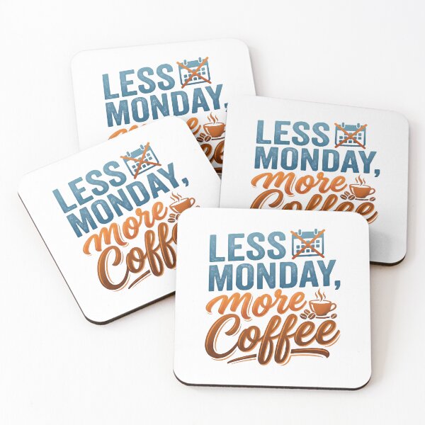 Item preview, monday office, coffee break, roasted coffee, monday work designed and sold by TrueArtVibes.