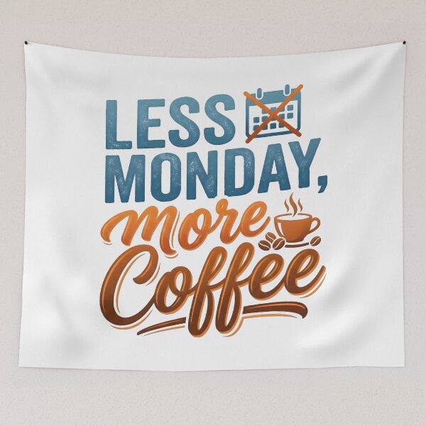 Item preview, monday office, coffee break, roasted coffee, monday work designed and sold by TrueArtVibes.