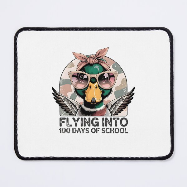Item preview, Ducked' 100 Days of School designed and sold by Michaellan.