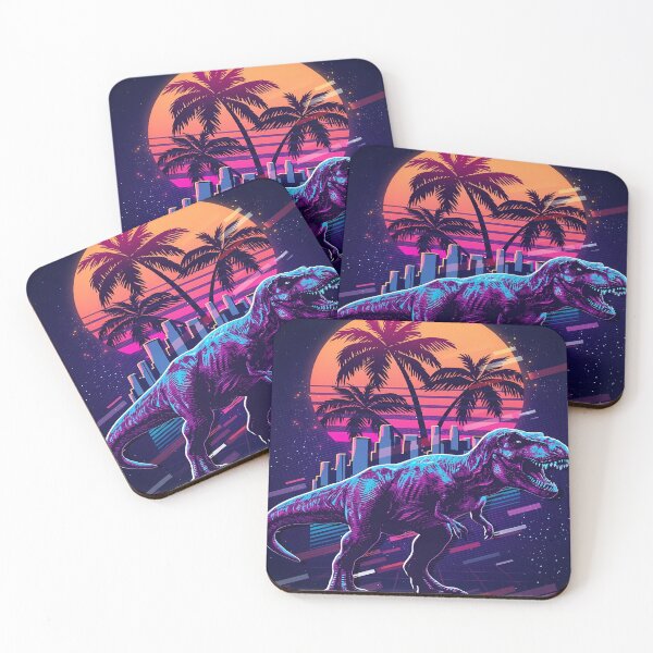 Item preview, Retro Dinosaur Cityscape designed and sold by Bobkataaa.