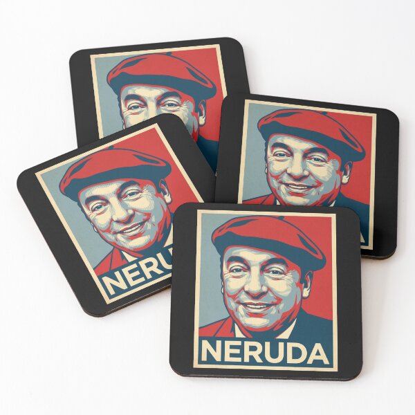 Item preview, Pablo Neruda Hope Style Retro Poster Art designed and sold by DamianRoy88.