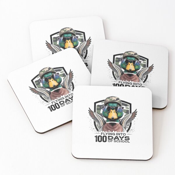 Item preview, Ducked' 100 Days of School designed and sold by Michaellan.
