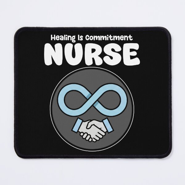 Item preview, NURSE - HEALING IS COMMITMENT designed and sold by KEF Custom.