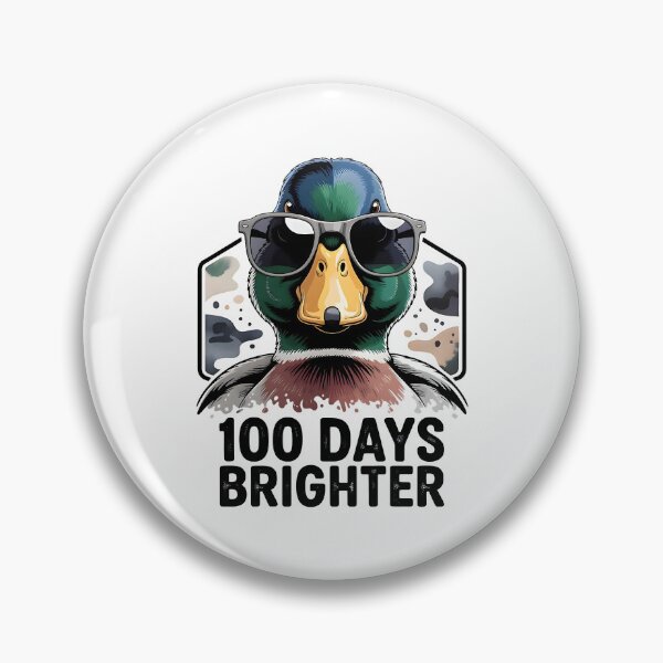 Item preview, Ducked' 100 Days Brighter designed and sold by Michaellan.