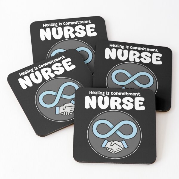 Item preview, NURSE - HEALING IS COMMITMENT designed and sold by KEF Custom.
