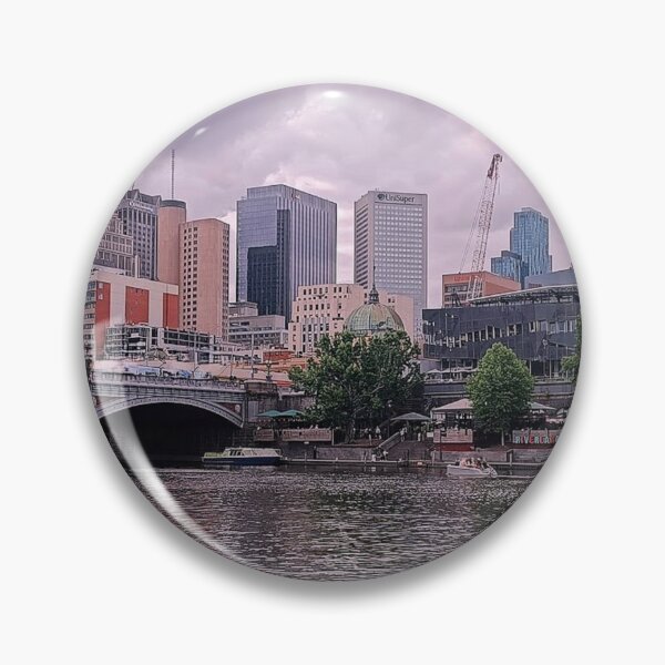 Item preview, At the Yarra River in Melbourne designed and sold by bluegumleaf.