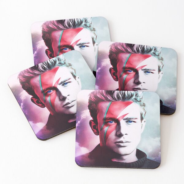 Item preview, James Dean Bowie Tribute Digital Art WallsOfFameAust designed and sold by WallsOfFameAust.