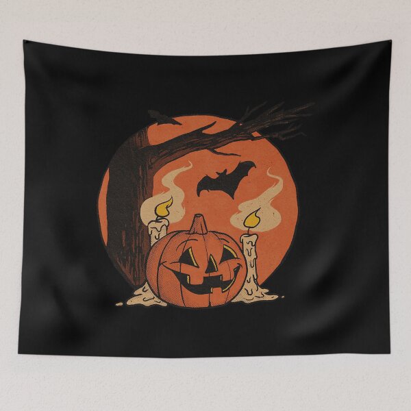 Item preview, Pumpkin Scene Halloween designed and sold by Designs-Nifty.