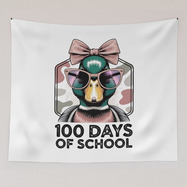 Item preview, Ducked' 100 Days School designed and sold by Michaellan.