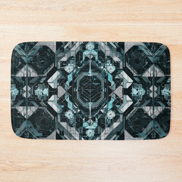 Item preview, Octagonal Core Matrix: Cyan Radiance designed and sold by mxztar.