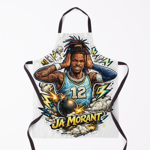 Item preview, Ja Morant "Boom" Celebration Street Art designed and sold by DanieleDiSanto.