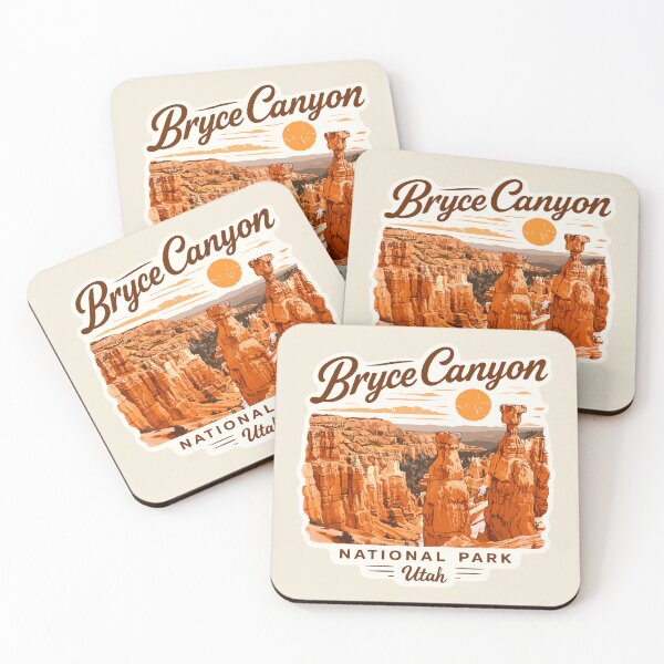 Item preview, Bryce Canyon National Park Utah Retro Badge designed and sold by Gideon Emmerich.