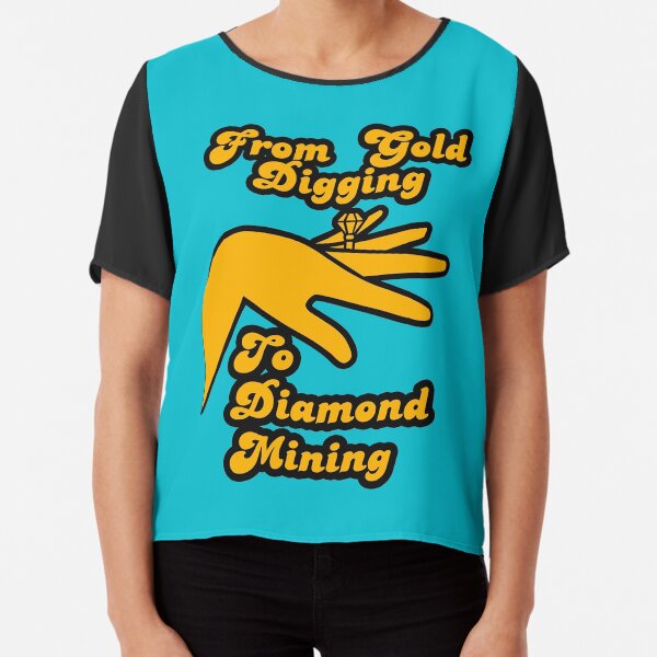 Gold Digger Since 1849 Funny Humor Nerd Geek Gold Rush Joke Mens V-neck T-shirt