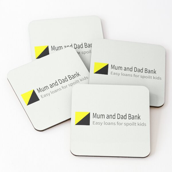 Item preview, Mum and Dad Bank designed and sold by MixdWerdz.