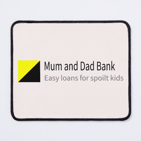 Item preview, Mum and Dad Bank designed and sold by MixdWerdz.