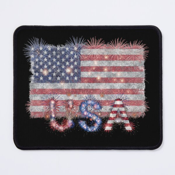 Item preview, 1776 USA Fireworks American Flag Patriotic Independence Day Design designed and sold by BreezifyDesignStudio.