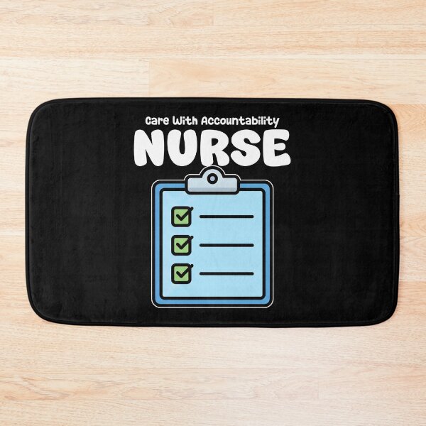 Item preview, NURSE - CARE WITH ACCOUNTABILITY designed and sold by KEF Custom.