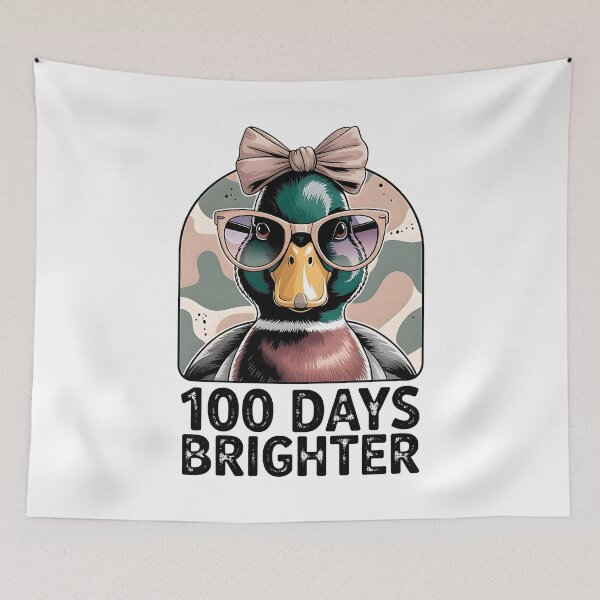 Item preview, Ducked' 100 Days Brighter designed and sold by Walterprice.