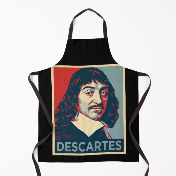 Item preview, Rene Descartes Hope Style Retro Poster Art designed and sold by DamianRoy88.