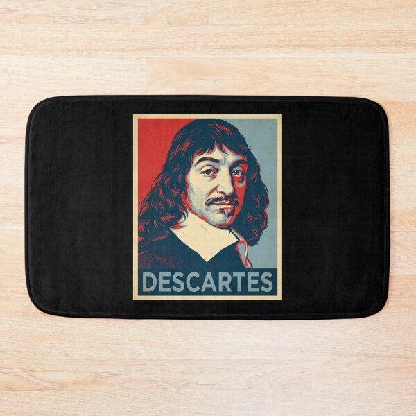 Item preview, Rene Descartes Hope Style Retro Poster Art designed and sold by DamianRoy88.