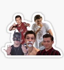 Tom Holland funny Sticker