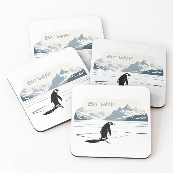 Item preview, Penguin, But Why? designed and sold by NicolasGlowArt.