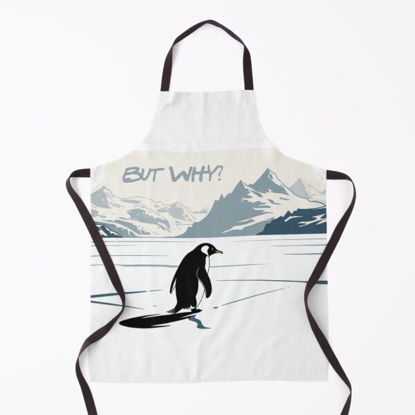 Item preview, Penguin, But Why? designed and sold by NicolasGlowArt.