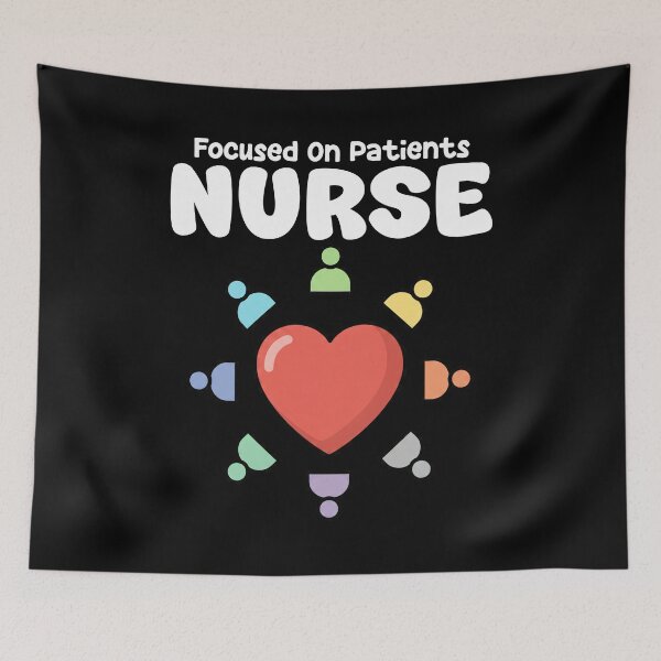 Item preview, NURSE - FOCUSED ON PATIENTS designed and sold by KEF Custom.
