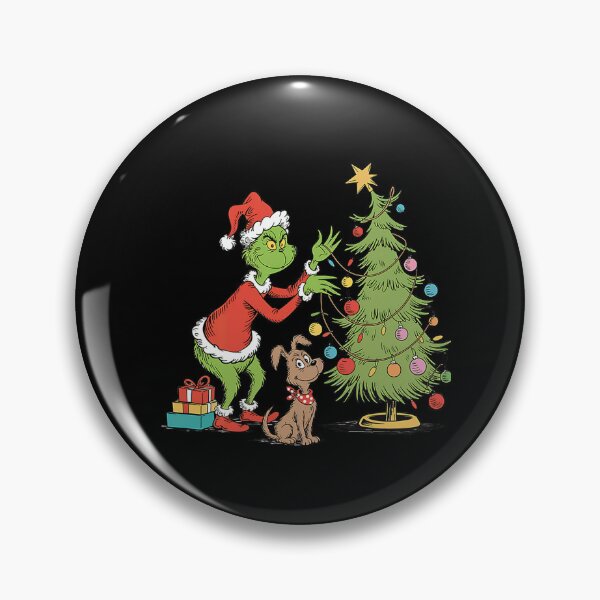 Item preview,  Grinch Christmas Tree Grinch And Friends Holiday designed and sold by YASSINE MIMOUNI.