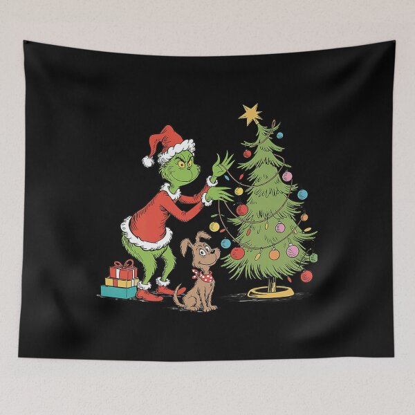Item preview,  Grinch Christmas Tree Grinch And Friends Holiday designed and sold by YASSINE MIMOUNI.