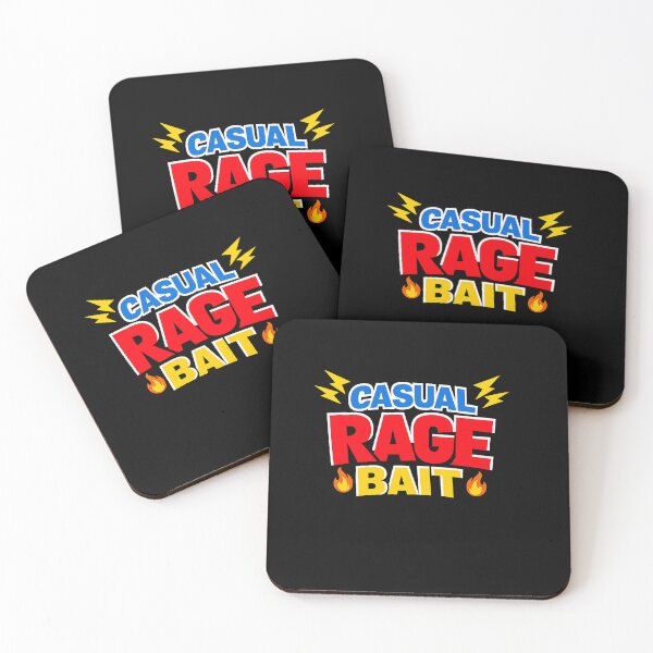 Item preview, Casual Rage Bait Humor Quote  designed and sold by Logiamerch.