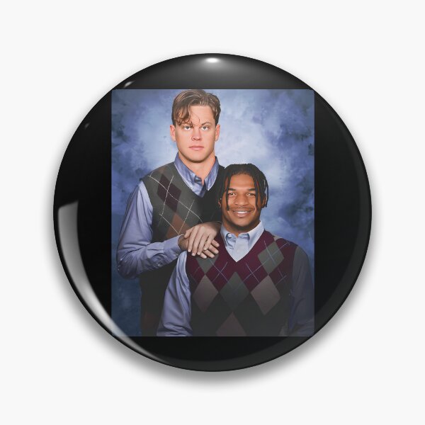 Aperçu de l'œuvre Joe Burrow Jamarr Chase Step Brothers créée et vendue par Alisaed.