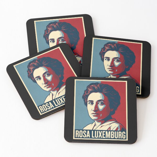 Item preview, Rosa Luxemburg Hope Style Retro Poster Art designed and sold by DamianRoy88.