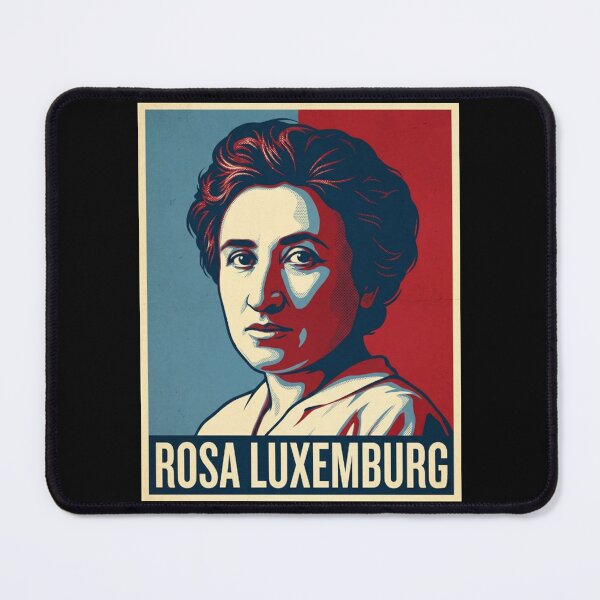 Item preview, Rosa Luxemburg Hope Style Retro Poster Art designed and sold by DamianRoy88.