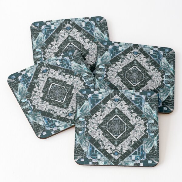 Item preview, Fractured Symmetry: Azure Heart designed and sold by mxztar.