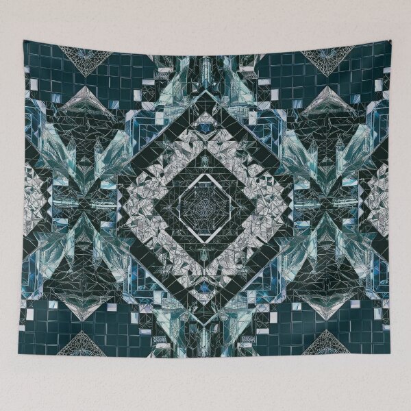 Item preview, Fractured Symmetry: Azure Heart designed and sold by mxztar.